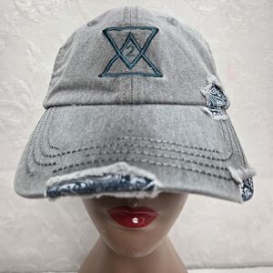 Soul 2 Soul Blue Distressed Hat Paisley Bandana Tim McGraw Faith Hill Tour Merch
